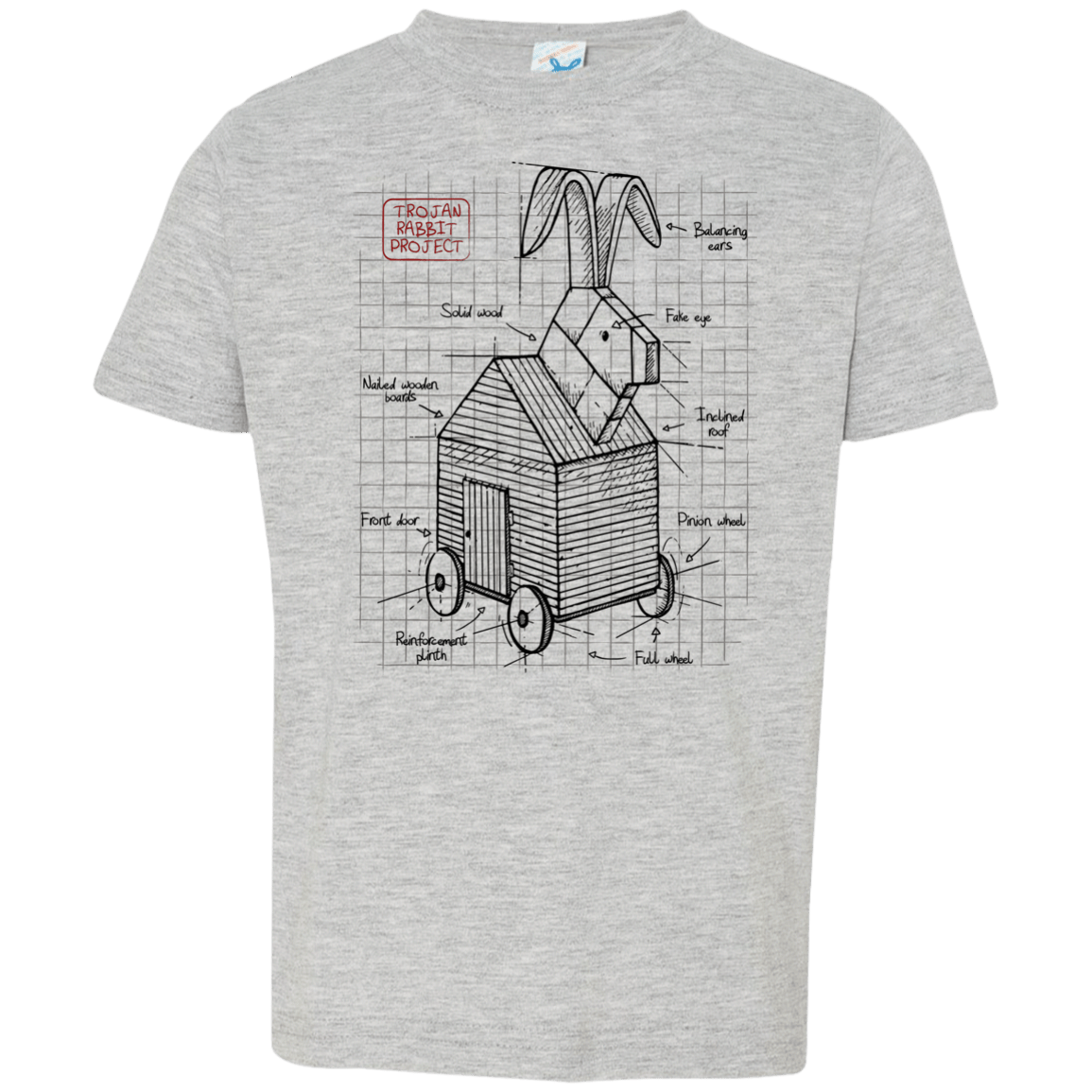Trojan Rabbit Plan Toddler Premium T-Shirt