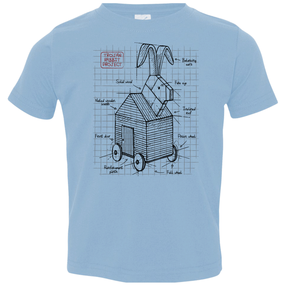 Trojan Rabbit Plan Toddler Premium T-Shirt