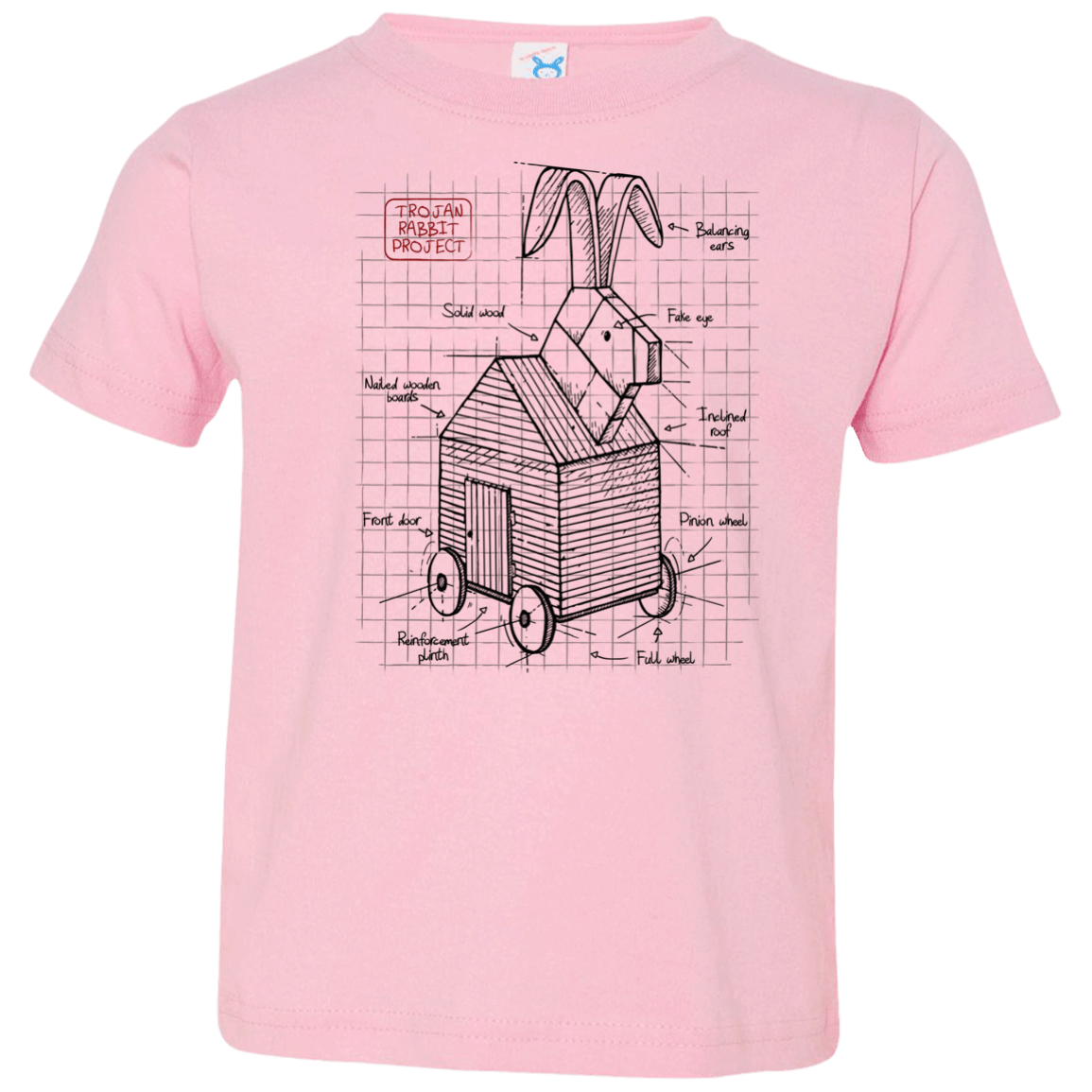 Trojan Rabbit Plan Toddler Premium T-Shirt