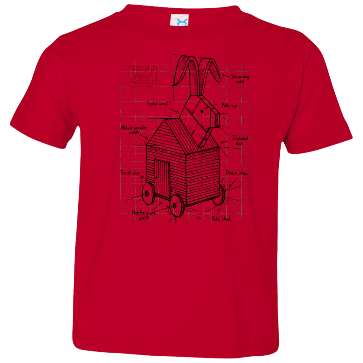 Trojan Rabbit Plan Toddler Premium T-Shirt