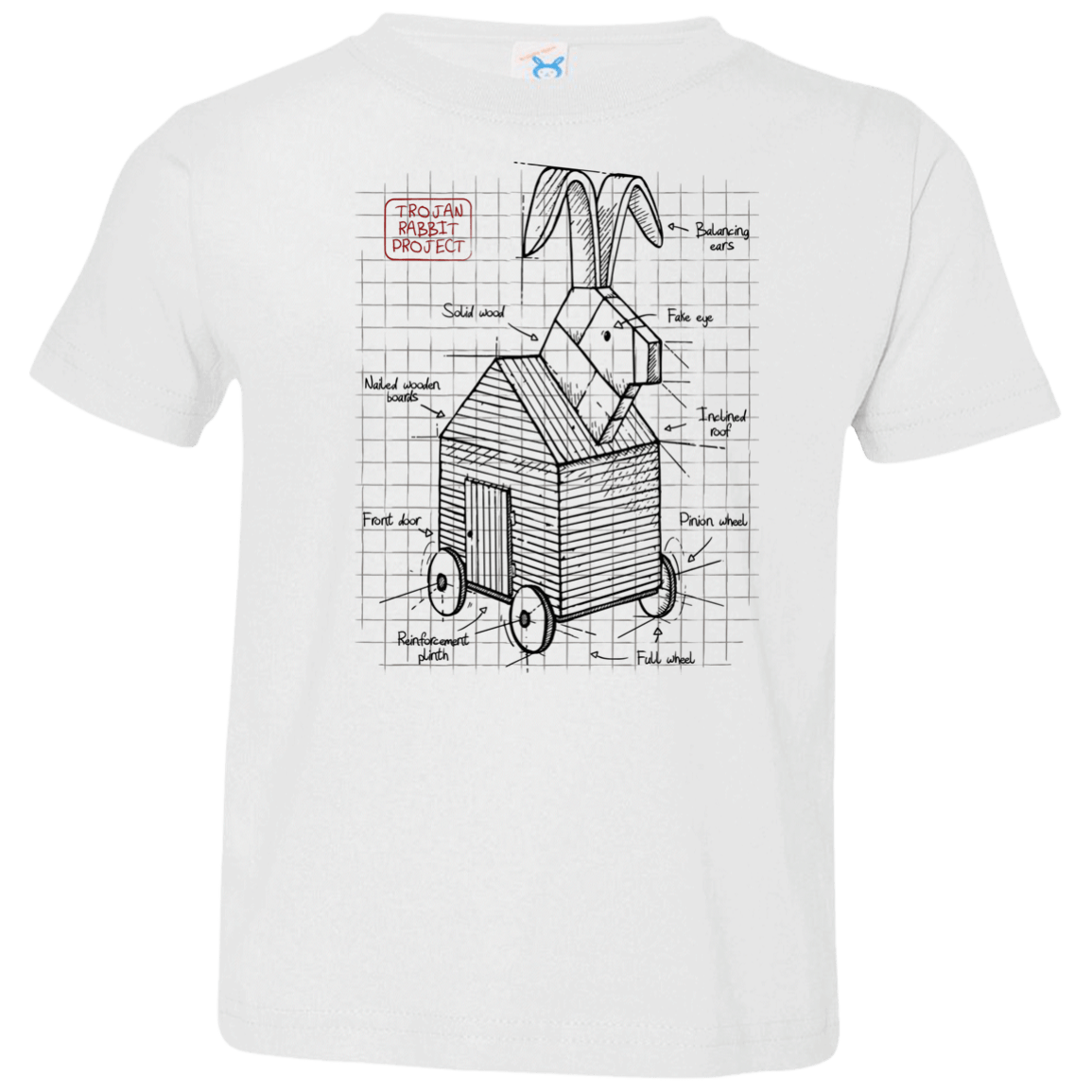 Trojan Rabbit Plan Toddler Premium T-Shirt