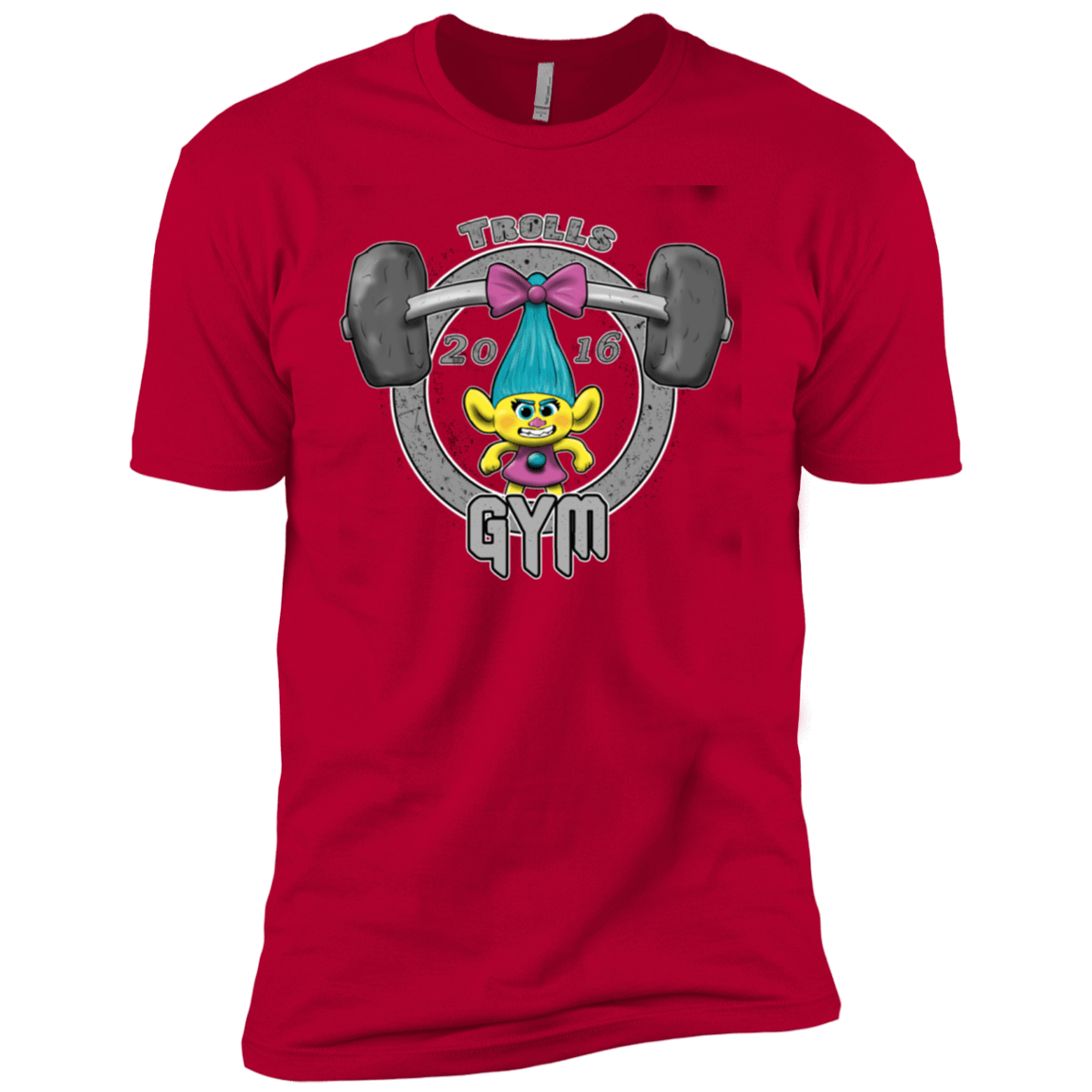 T-Shirts Red / X-Small Trolls Gym Men's Premium T-Shirt