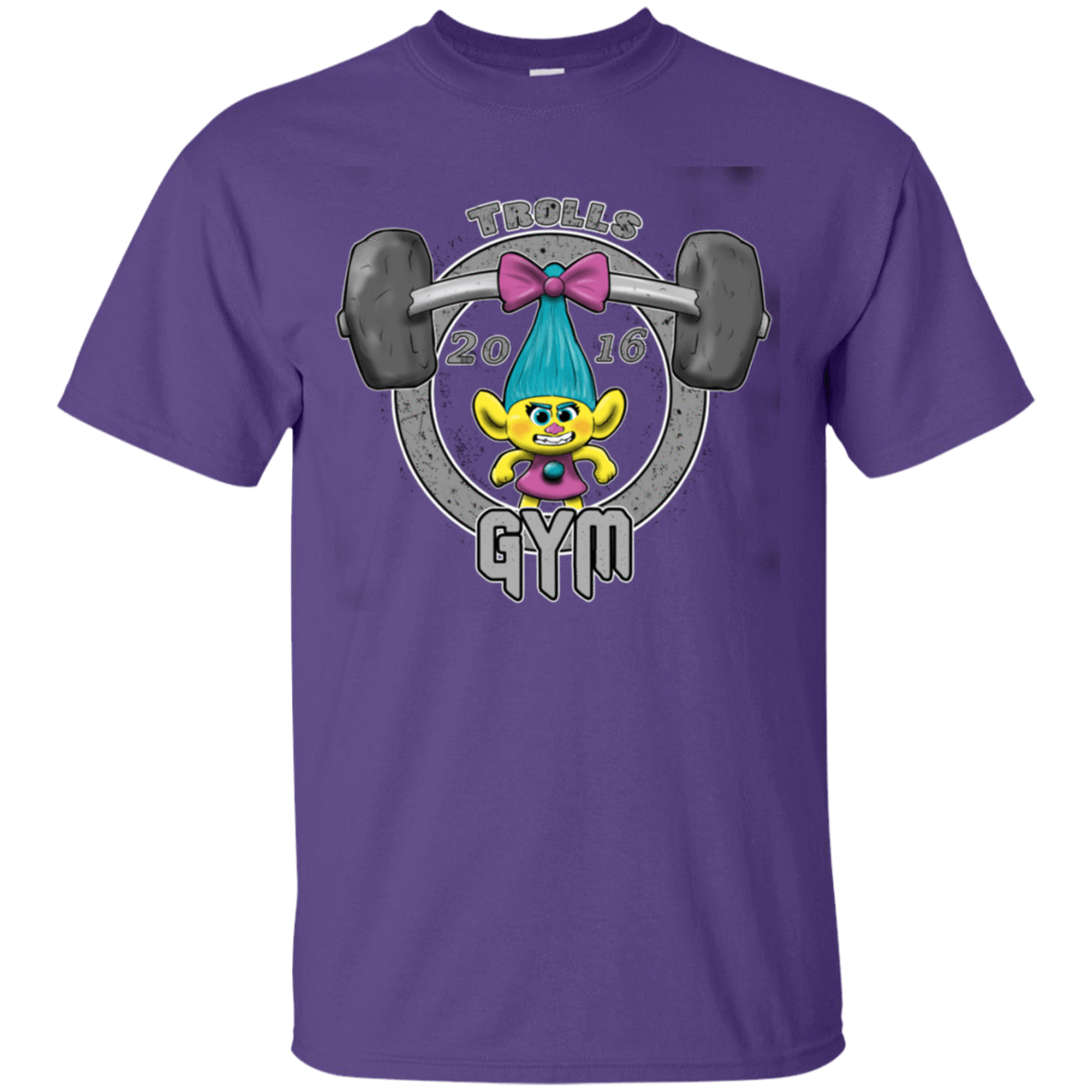 T-Shirts Purple / S Trolls Gym T-Shirt