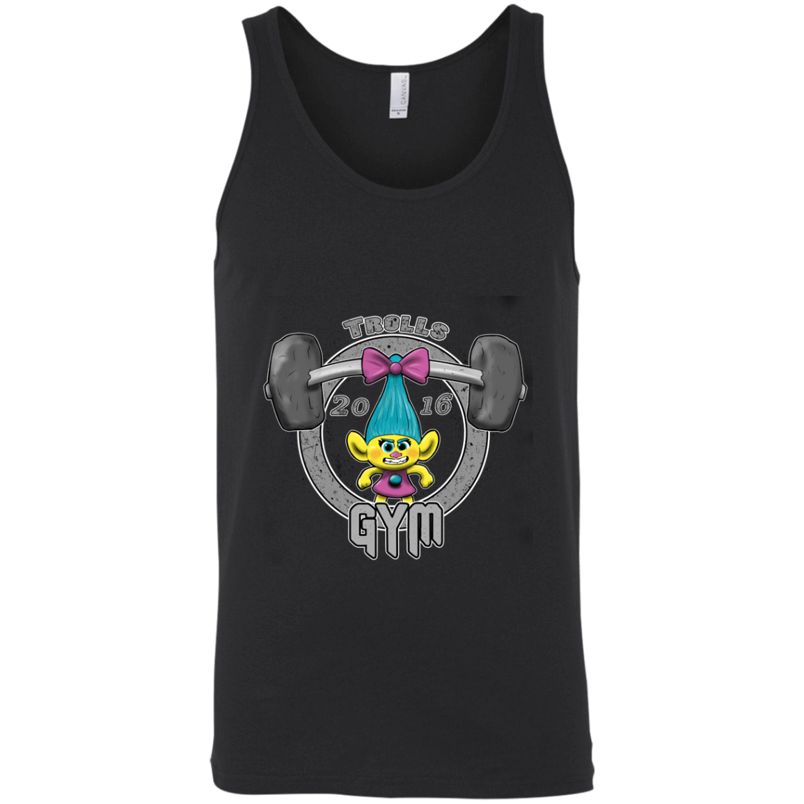T-Shirts Black / X-Small Trolls Gym Unisex Premium Tank Top