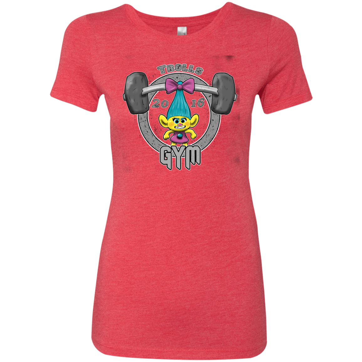 T-Shirts Vintage Red / S Trolls Gym Women's Triblend T-Shirt