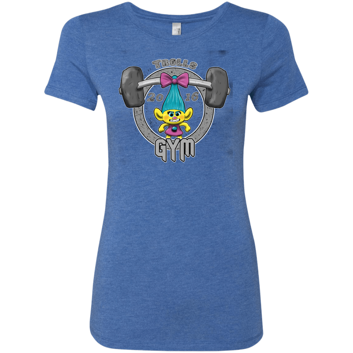 T-Shirts Vintage Royal / S Trolls Gym Women's Triblend T-Shirt