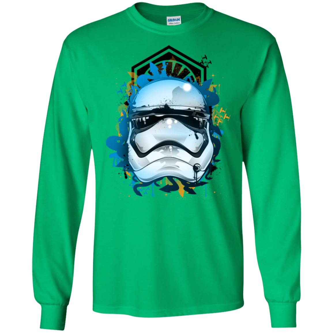 T-Shirts Irish Green / S Troop style Men's Long Sleeve T-Shirt