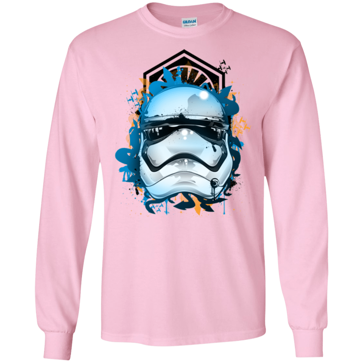 T-Shirts Light Pink / S Troop style Men's Long Sleeve T-Shirt