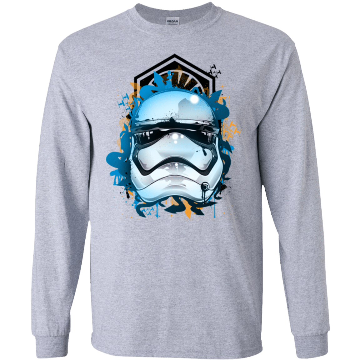 T-Shirts Sport Grey / S Troop style Men's Long Sleeve T-Shirt