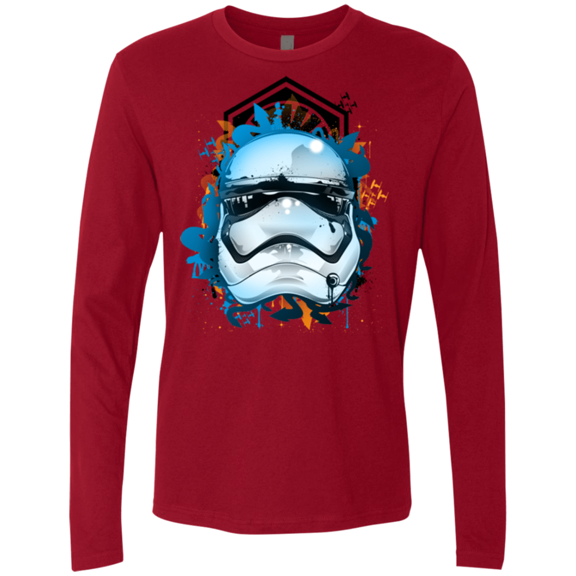 T-Shirts Cardinal / S Troop style Men's Premium Long Sleeve