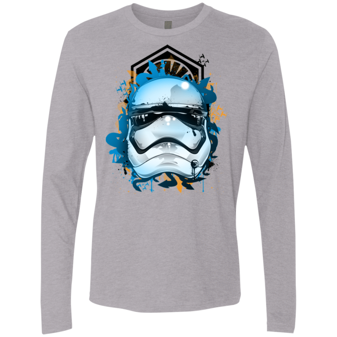 T-Shirts Heather Grey / S Troop style Men's Premium Long Sleeve