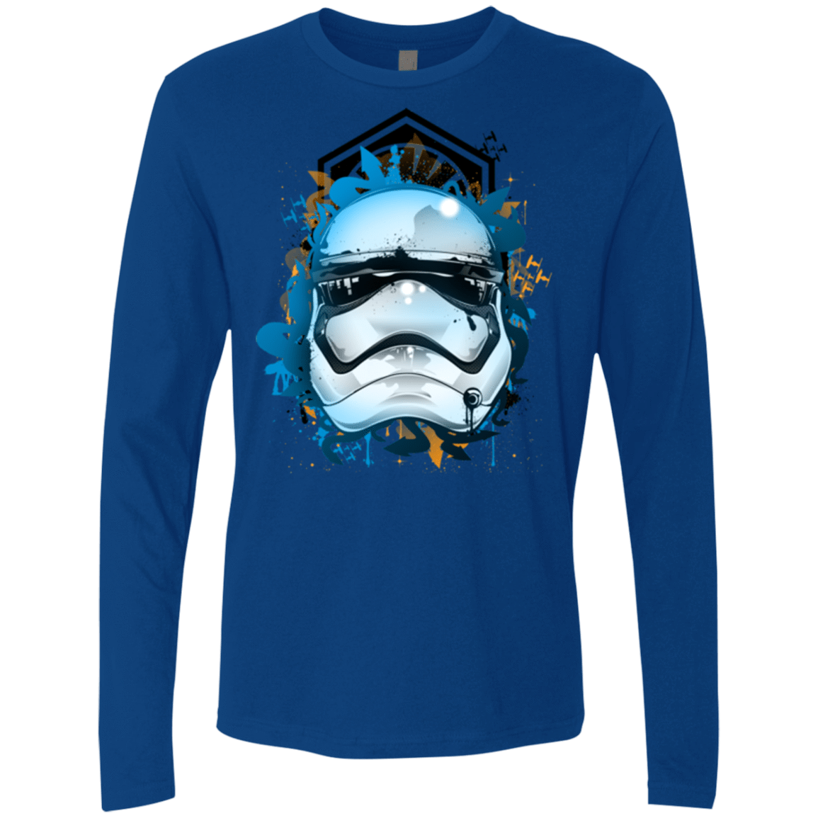 T-Shirts Royal / S Troop style Men's Premium Long Sleeve