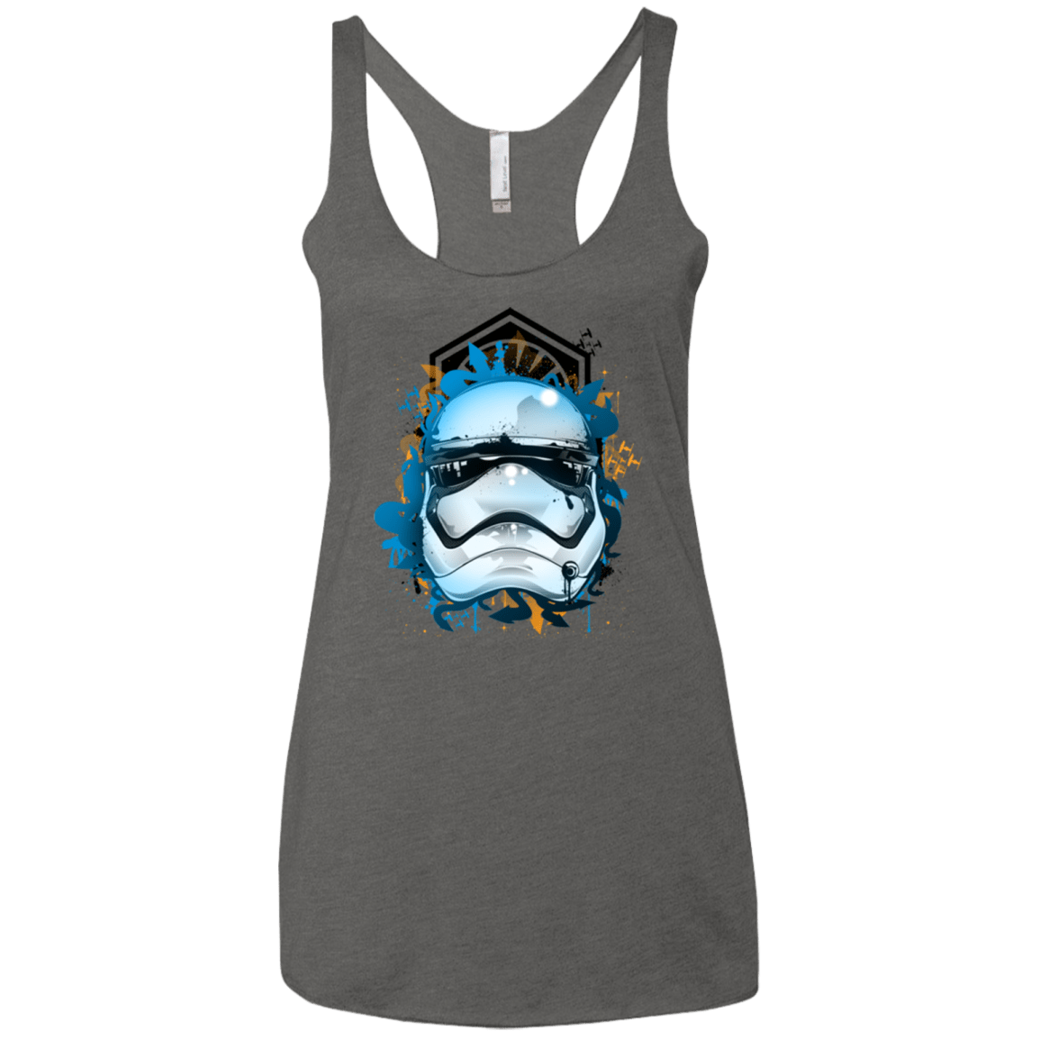 T-Shirts Premium Heather / X-Small Troop style Women's Triblend Racerback Tank