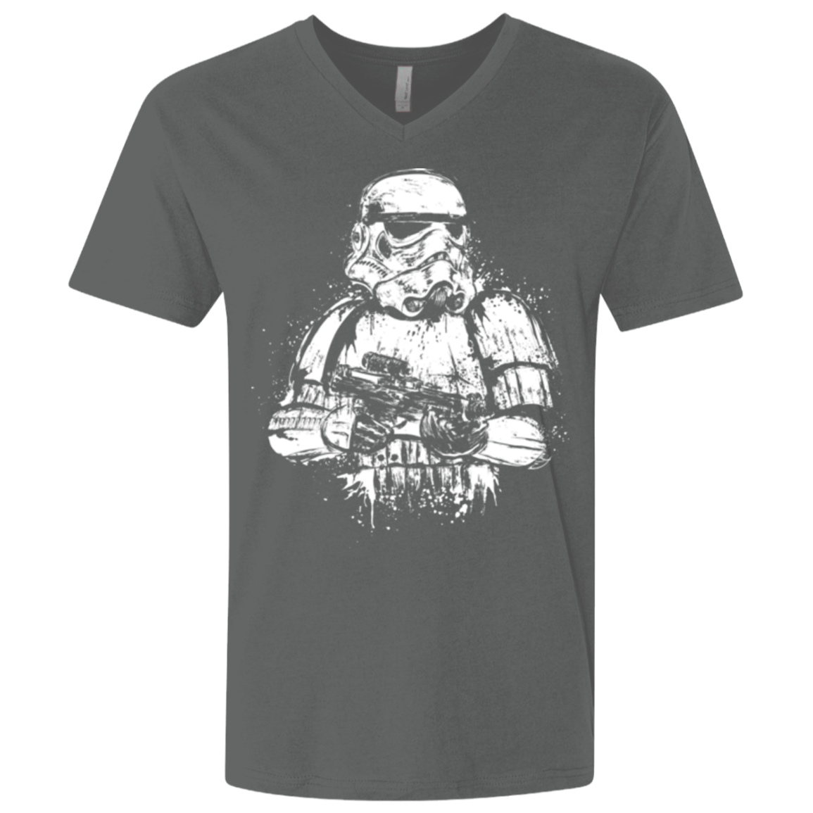 T-Shirts Heavy Metal / X-Small Trooper of Empire Men's Premium V-Neck