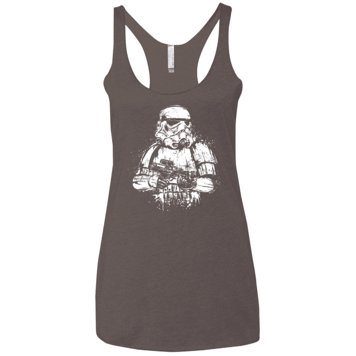 T-Shirts Macchiato / X-Small Trooper of Empire Women's Triblend Racerback Tank
