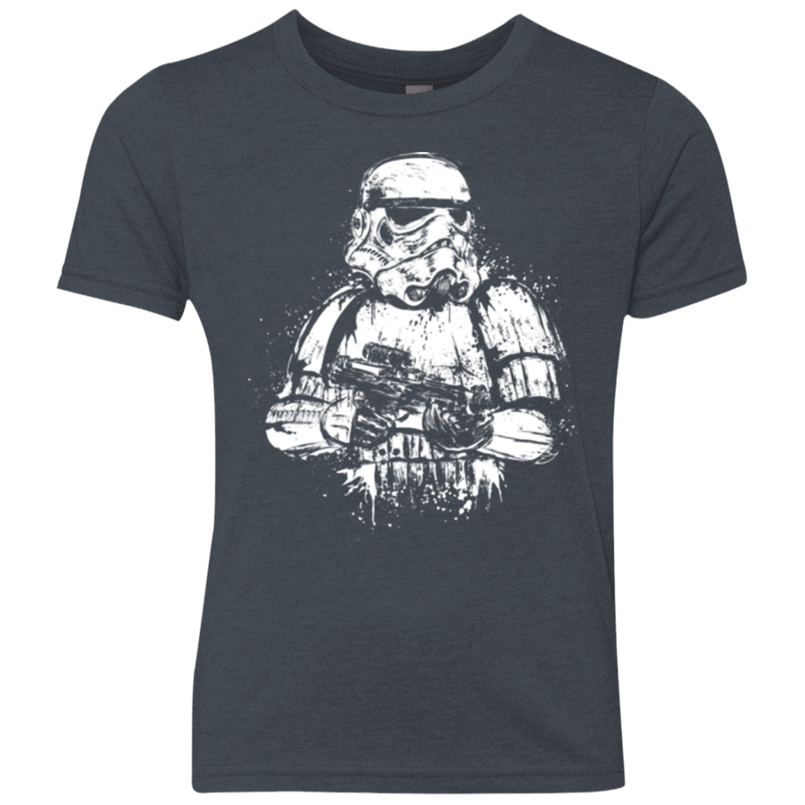 T-Shirts Vintage Navy / YXS Trooper of Empire Youth Triblend T-Shirt