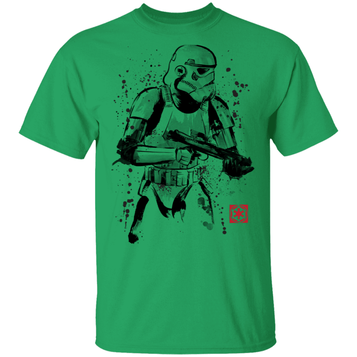T-Shirts Irish Green / S Trooper Sumi-E T-Shirt