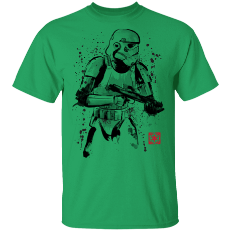 T-Shirts Irish Green / S Trooper Sumi-E T-Shirt
