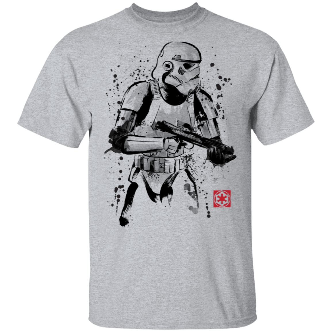 T-Shirts Sport Grey / S Trooper Sumi-E T-Shirt