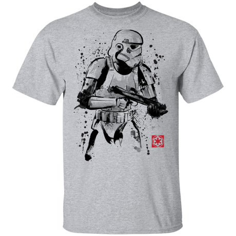 T-Shirts Sport Grey / S Trooper Sumi-E T-Shirt