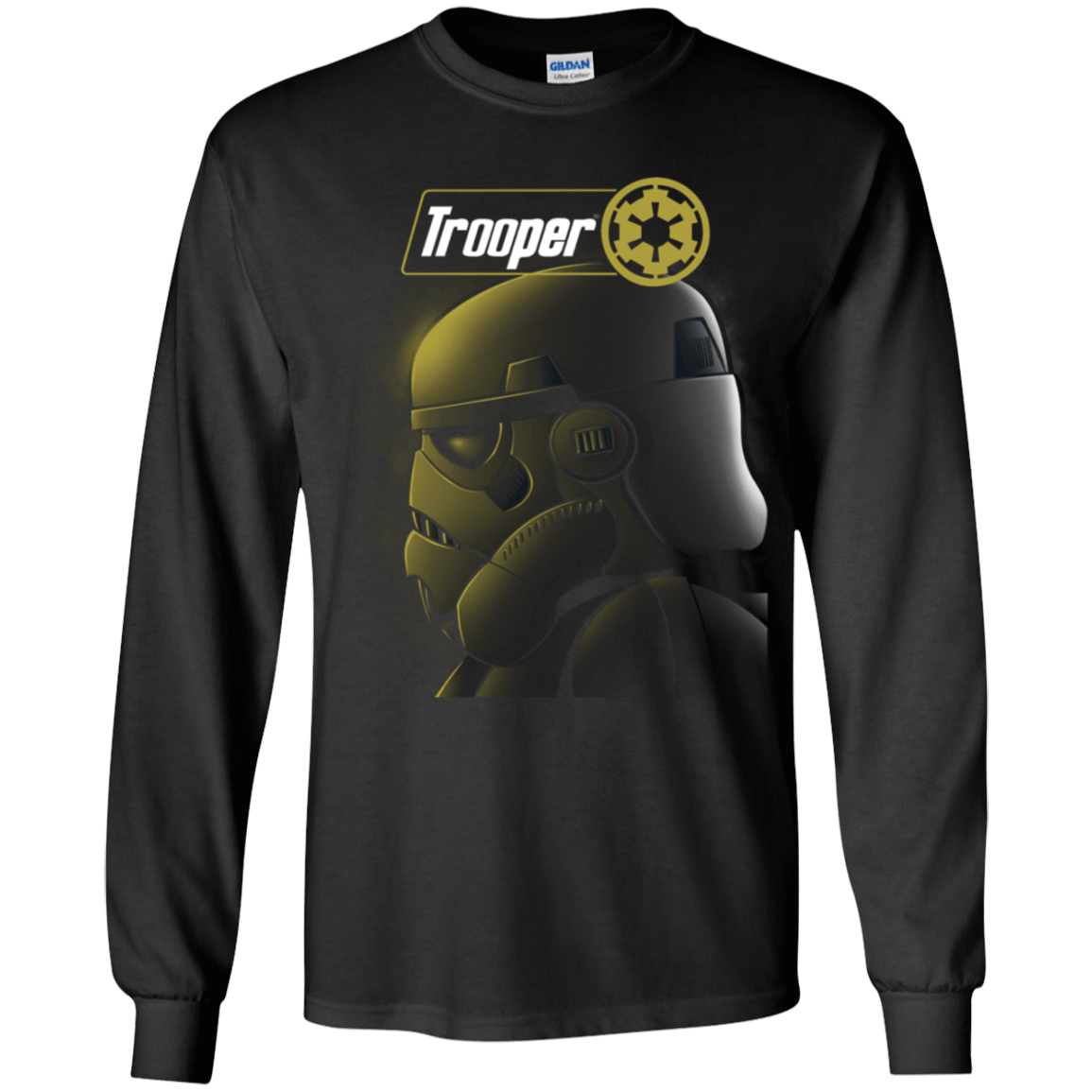 T-Shirts Black / YS TROOPER1 Youth Long Sleeve T-Shirt