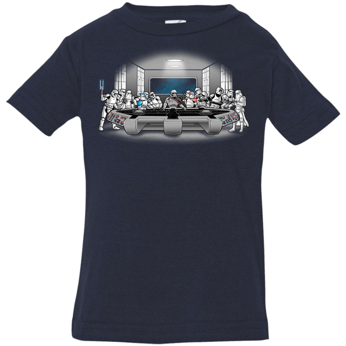 T-Shirts Navy / 6 Months Troopers Dinner Infant Premium T-Shirt