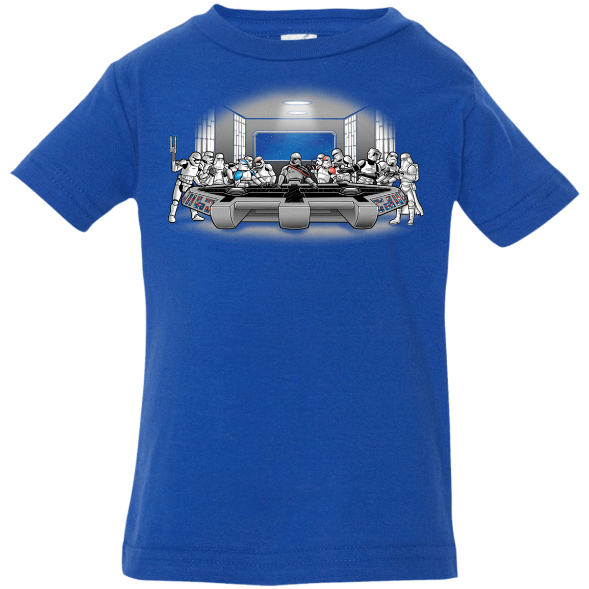T-Shirts Royal / 6 Months Troopers Dinner Infant Premium T-Shirt