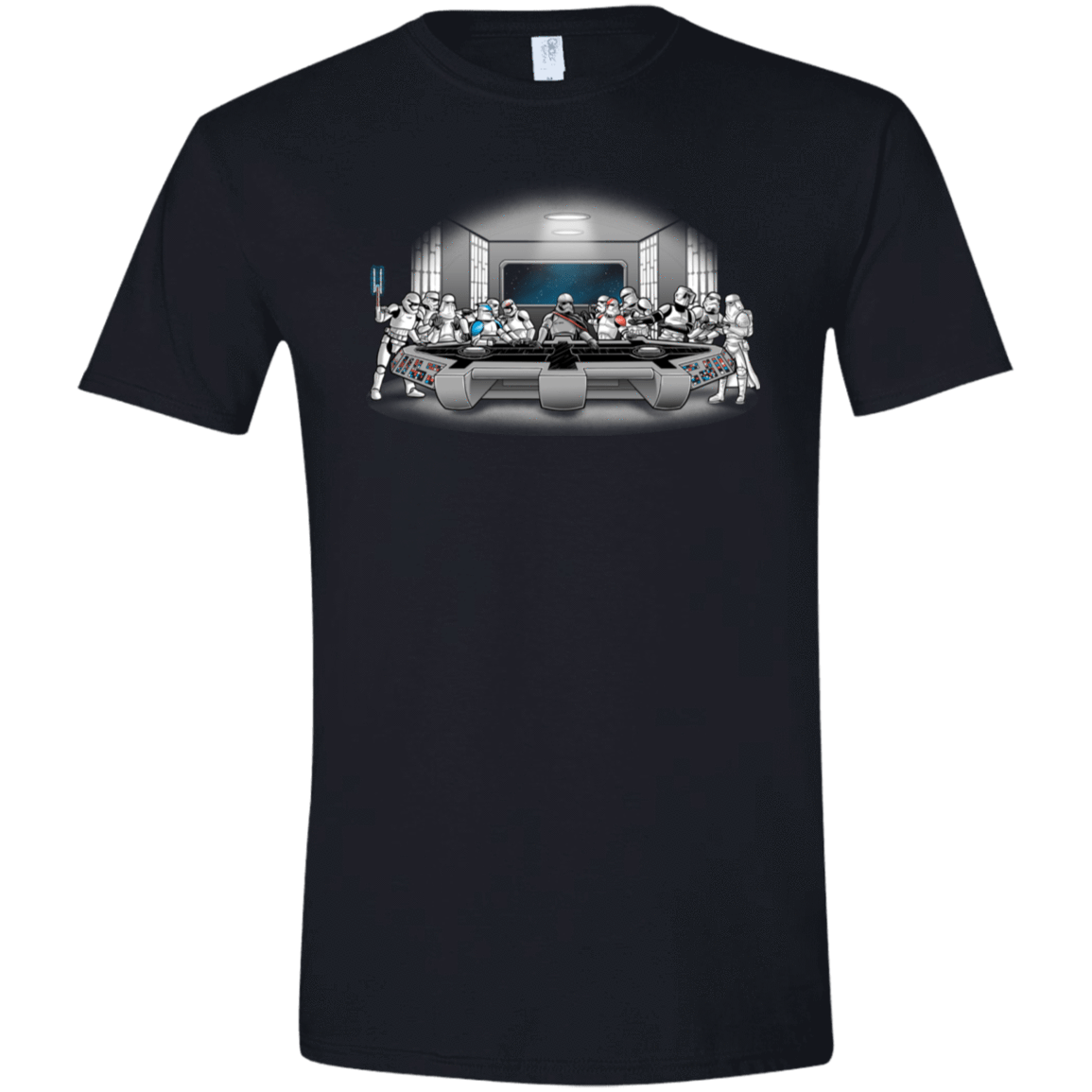 T-Shirts Black / X-Small Troopers Dinner Men's Semi-Fitted Softstyle