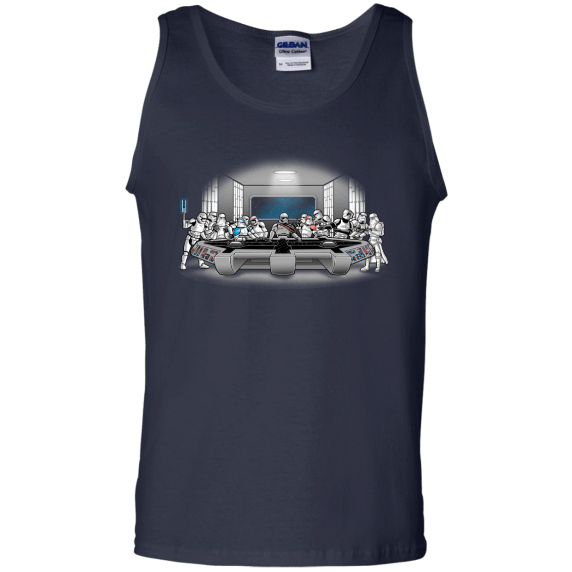 T-Shirts Navy / S Troopers Dinner Men's Tank Top