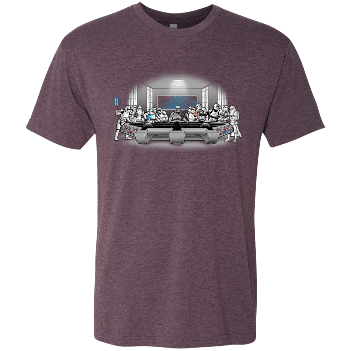 T-Shirts Vintage Purple / S Troopers Dinner Men's Triblend T-Shirt