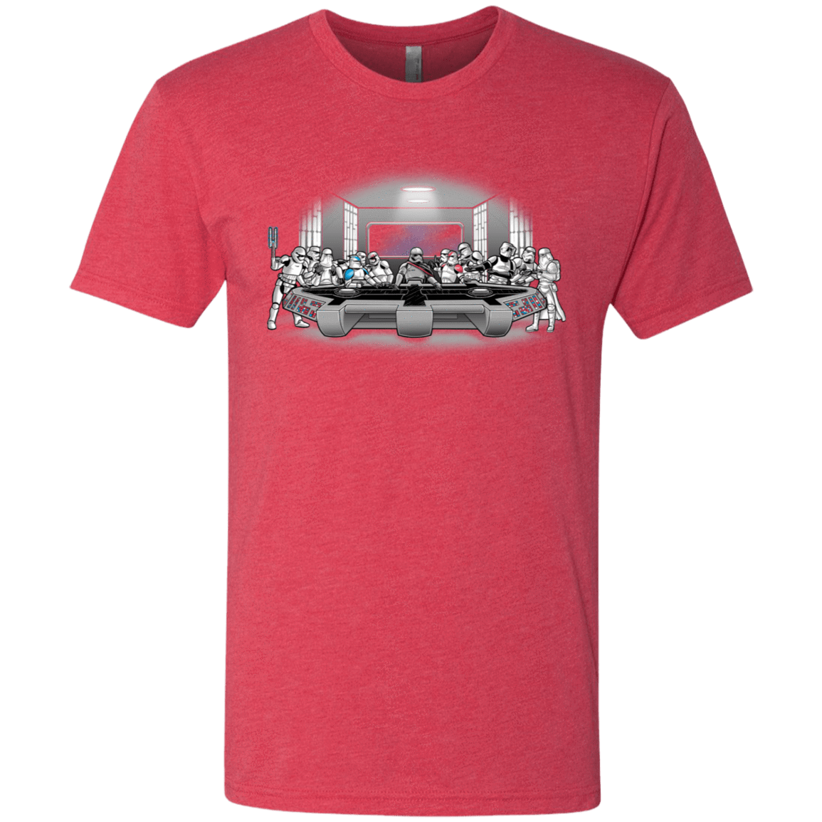 T-Shirts Vintage Red / S Troopers Dinner Men's Triblend T-Shirt