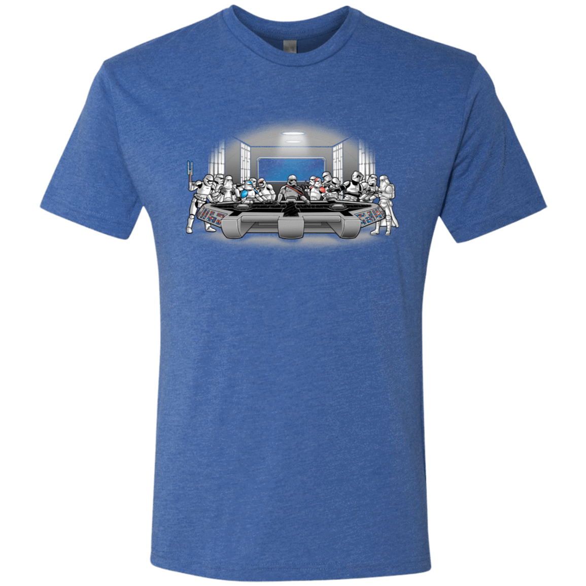 T-Shirts Vintage Royal / S Troopers Dinner Men's Triblend T-Shirt