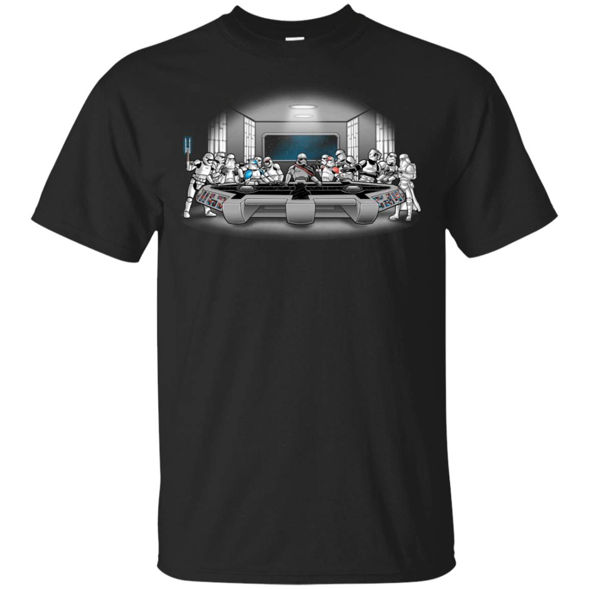 T-Shirts Black / S Troopers Dinner T-Shirt