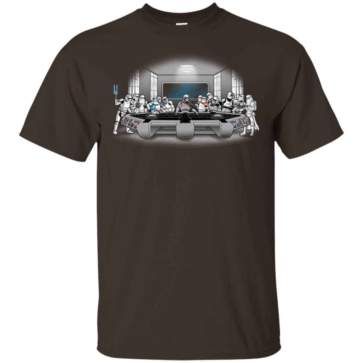 T-Shirts Dark Chocolate / S Troopers Dinner T-Shirt
