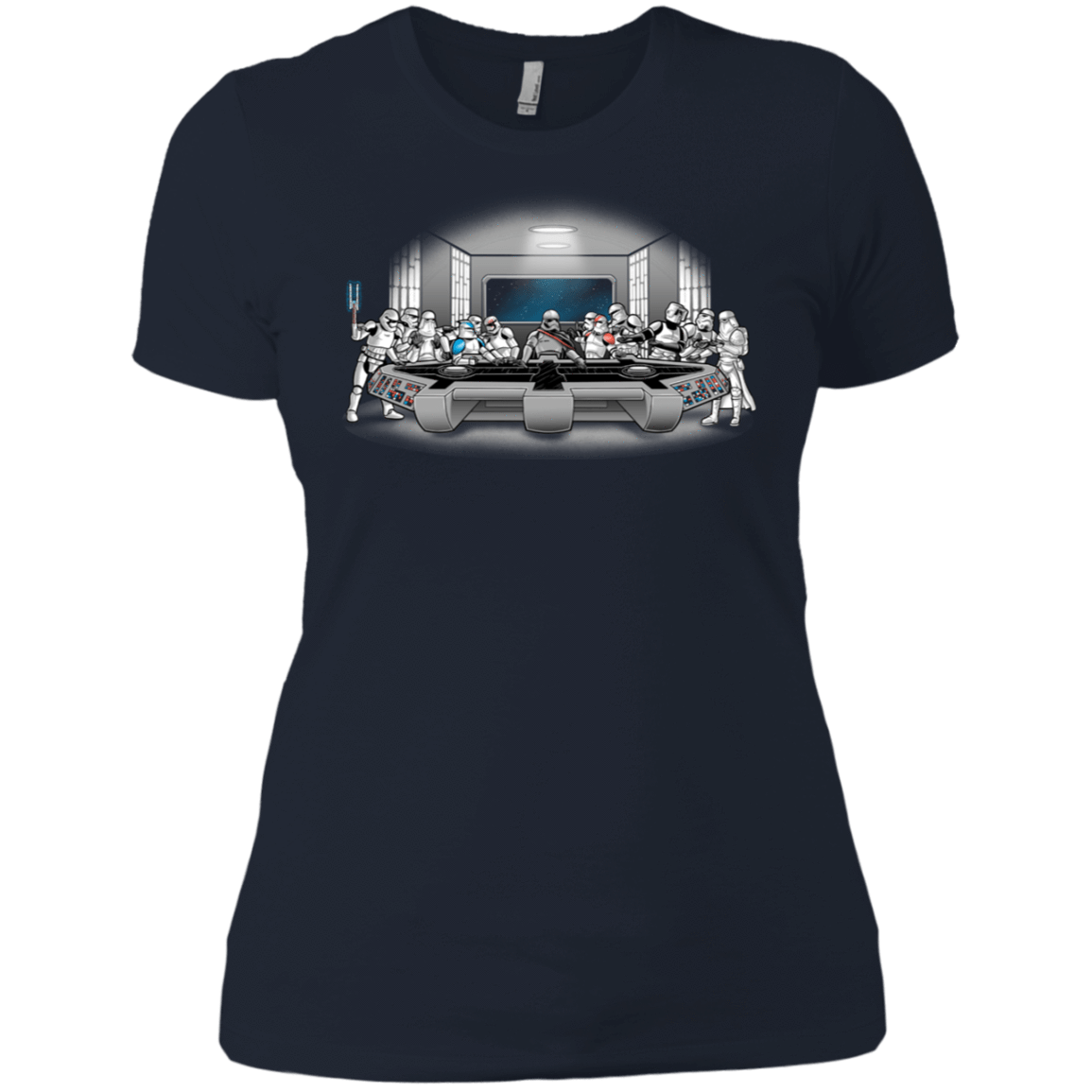 T-Shirts Midnight Navy / X-Small Troopers Dinner Women's Premium T-Shirt
