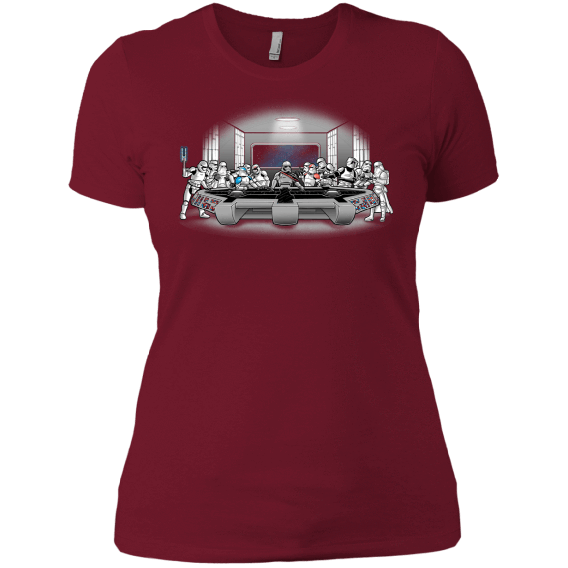 T-Shirts Scarlet / S Troopers Dinner Women's Premium T-Shirt