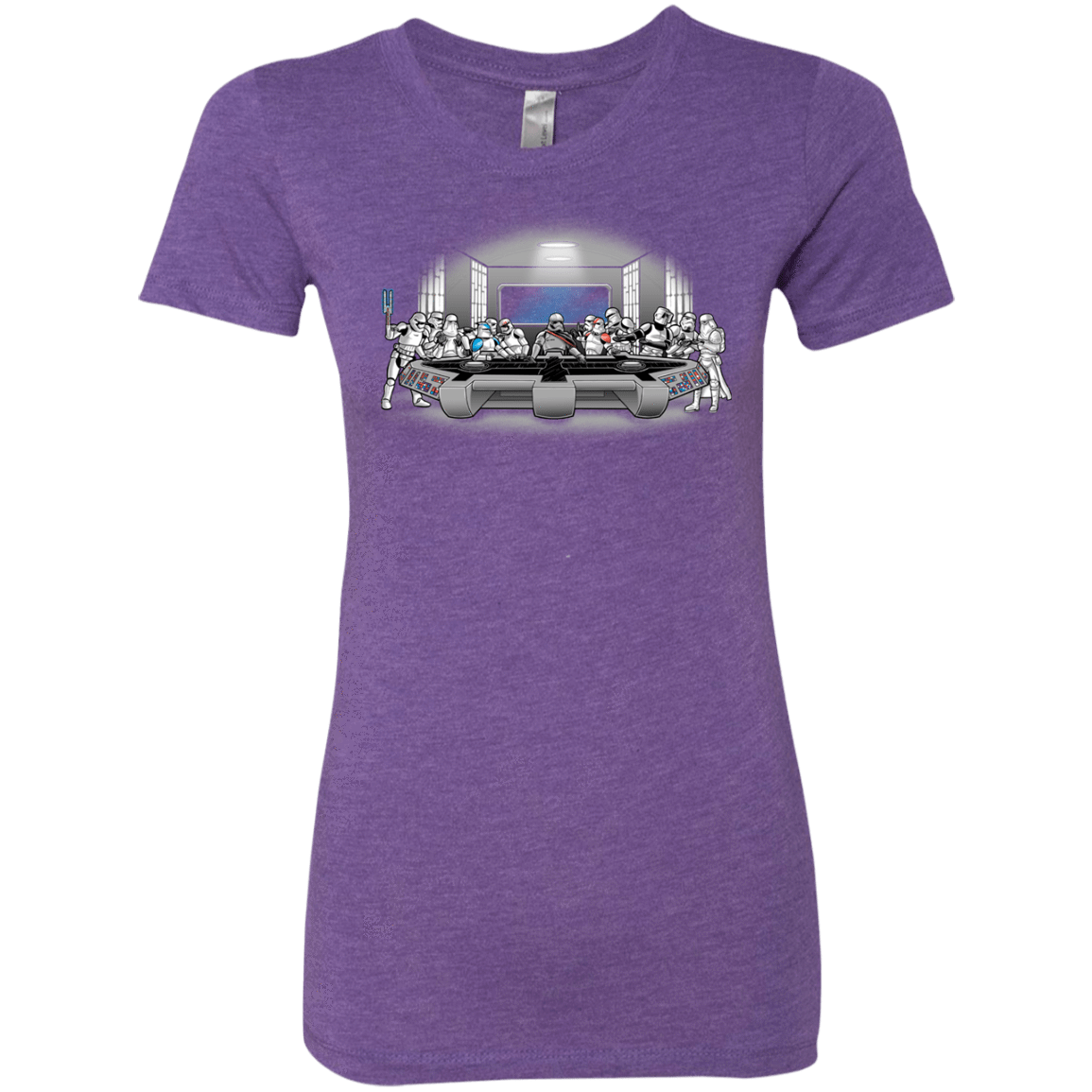 T-Shirts Purple Rush / S Troopers Dinner Women's Triblend T-Shirt