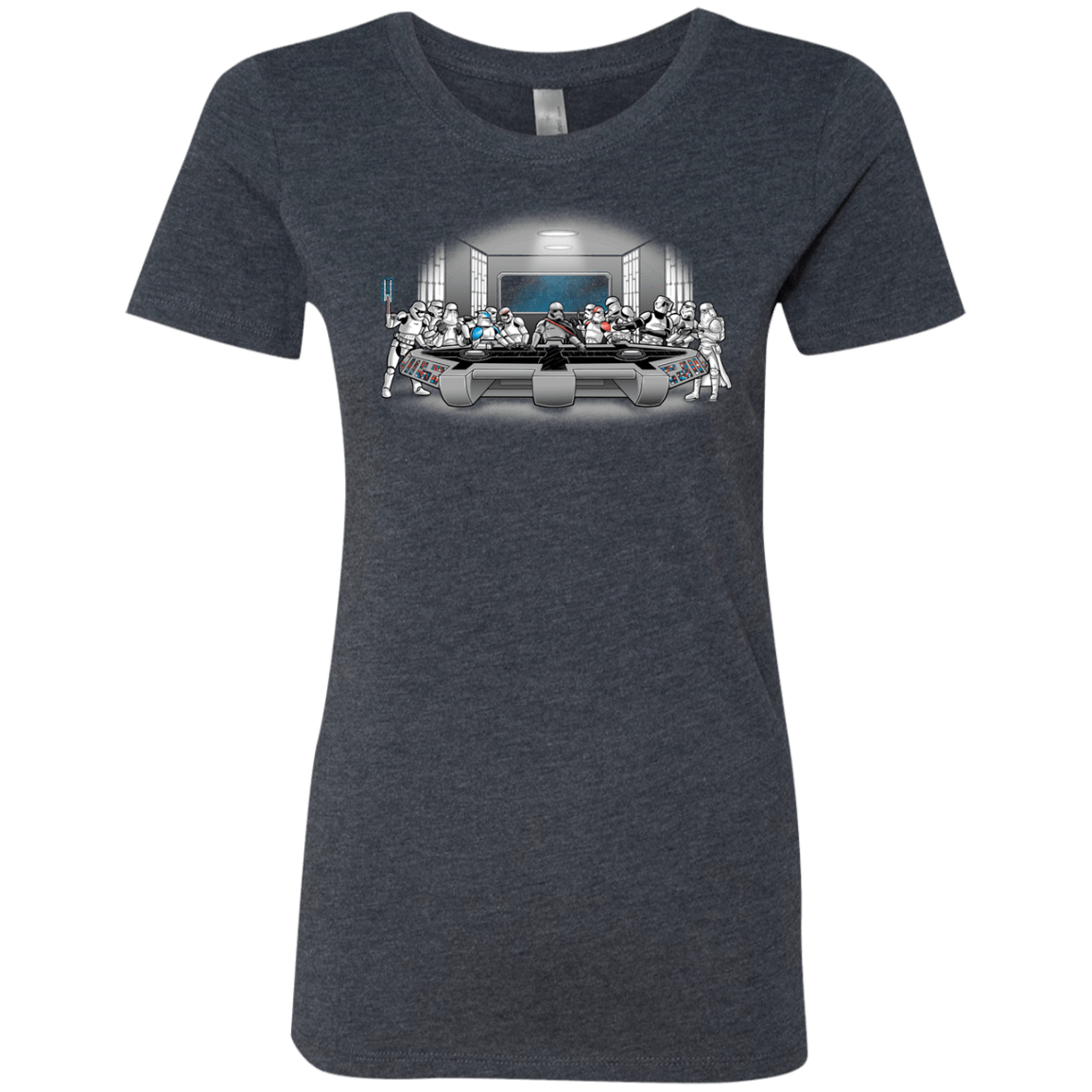 T-Shirts Vintage Navy / S Troopers Dinner Women's Triblend T-Shirt