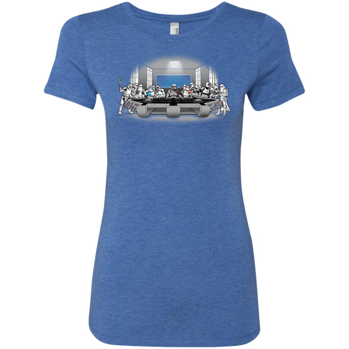 T-Shirts Vintage Royal / S Troopers Dinner Women's Triblend T-Shirt
