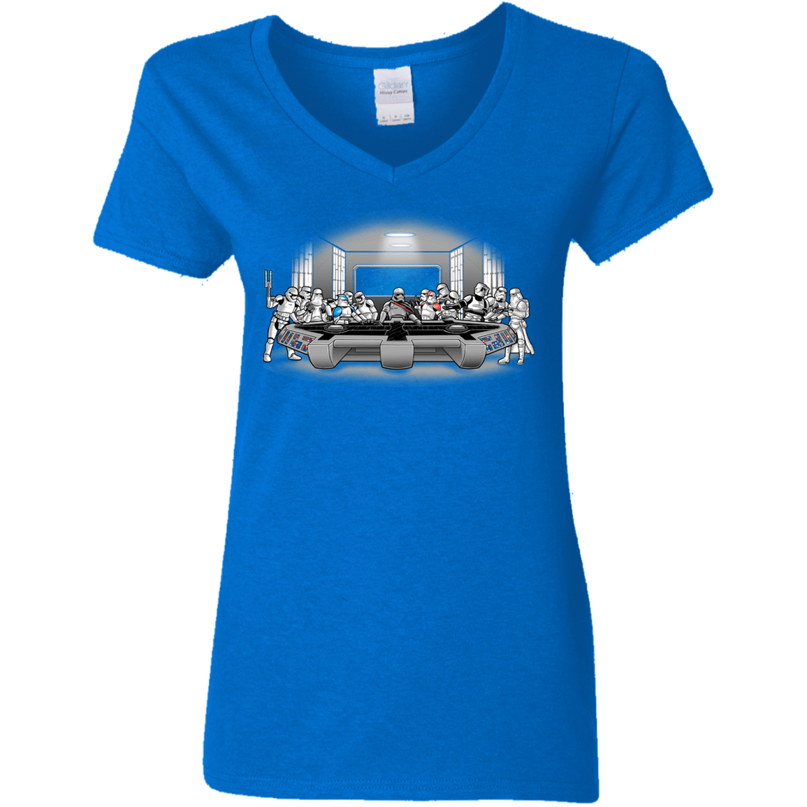 T-Shirts Royal / S Troopers Dinner Women's V-Neck T-Shirt