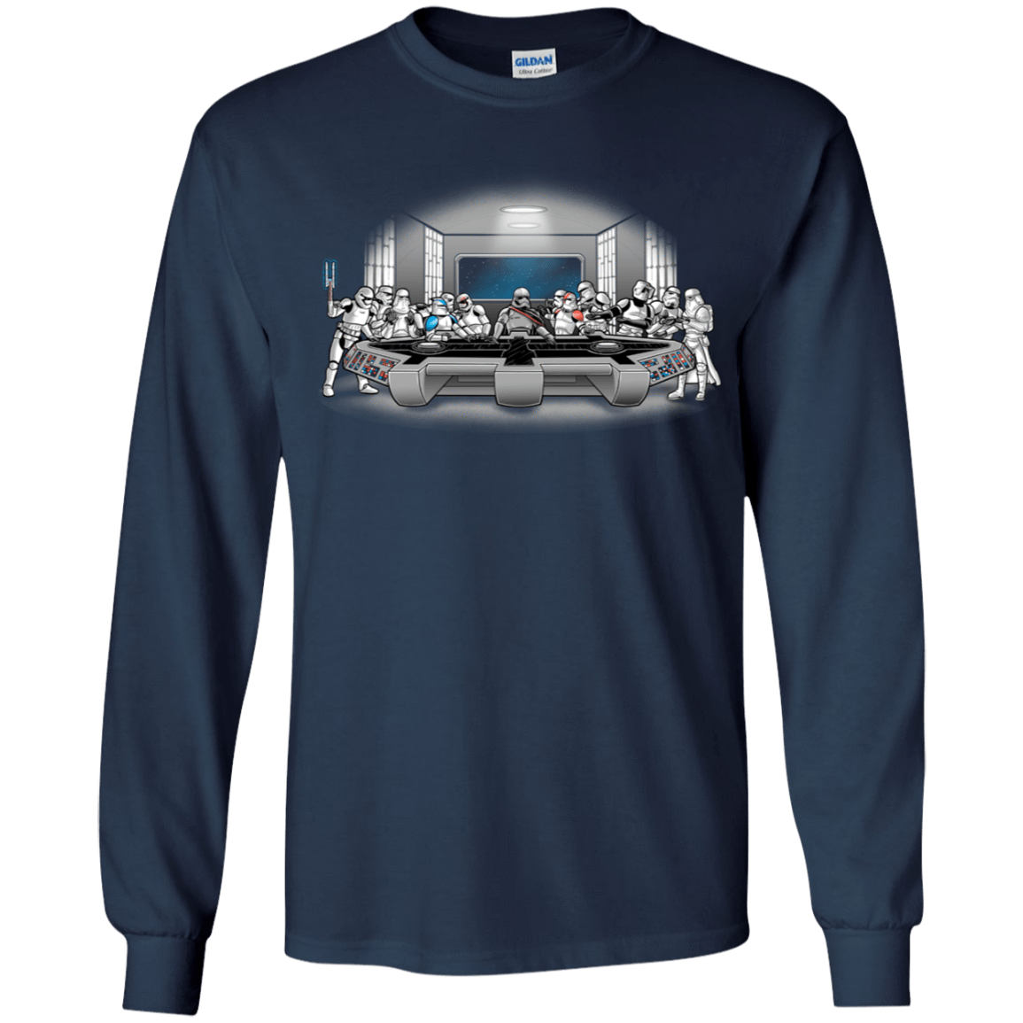 T-Shirts Navy / YS Troopers Dinner Youth Long Sleeve T-Shirt