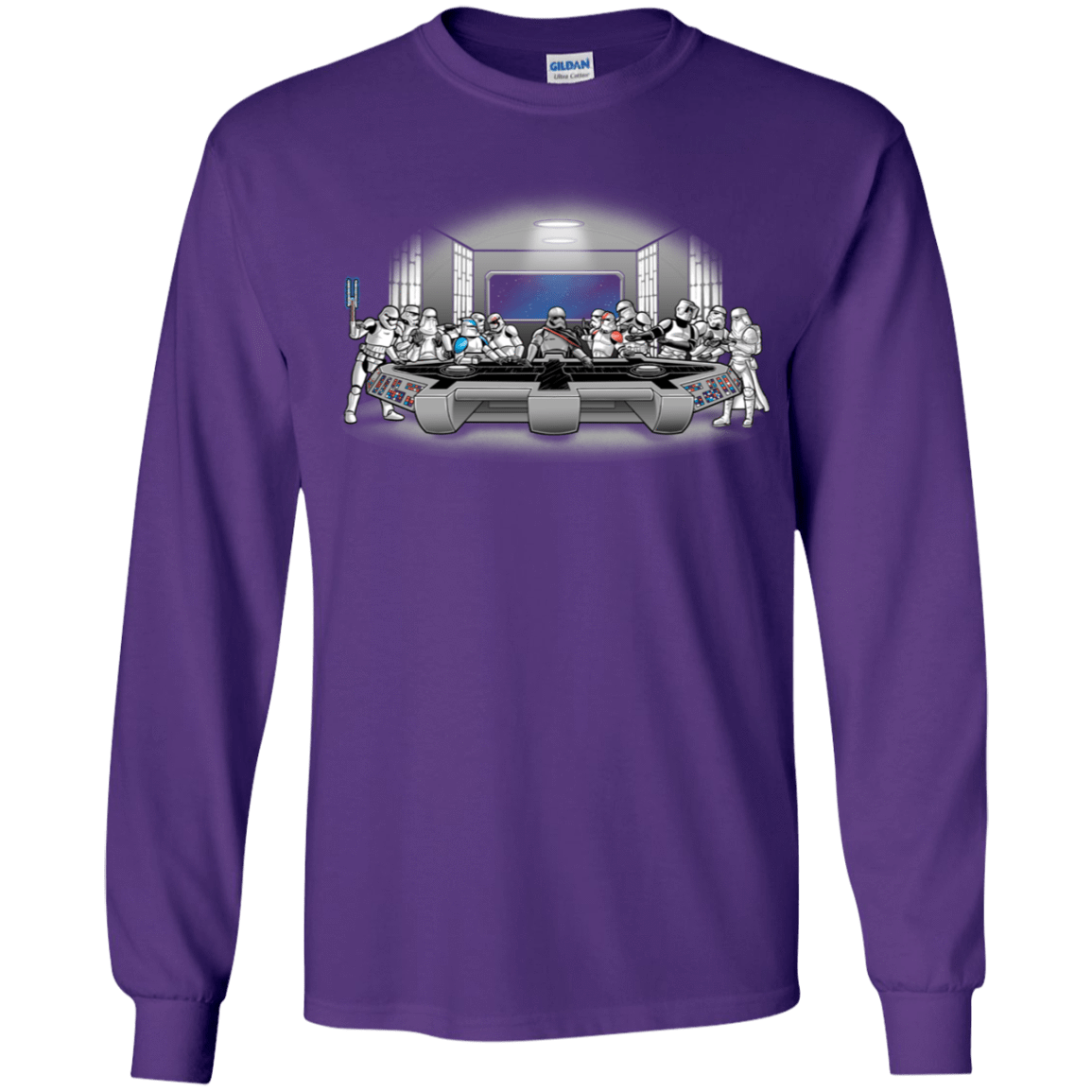 T-Shirts Purple / YS Troopers Dinner Youth Long Sleeve T-Shirt