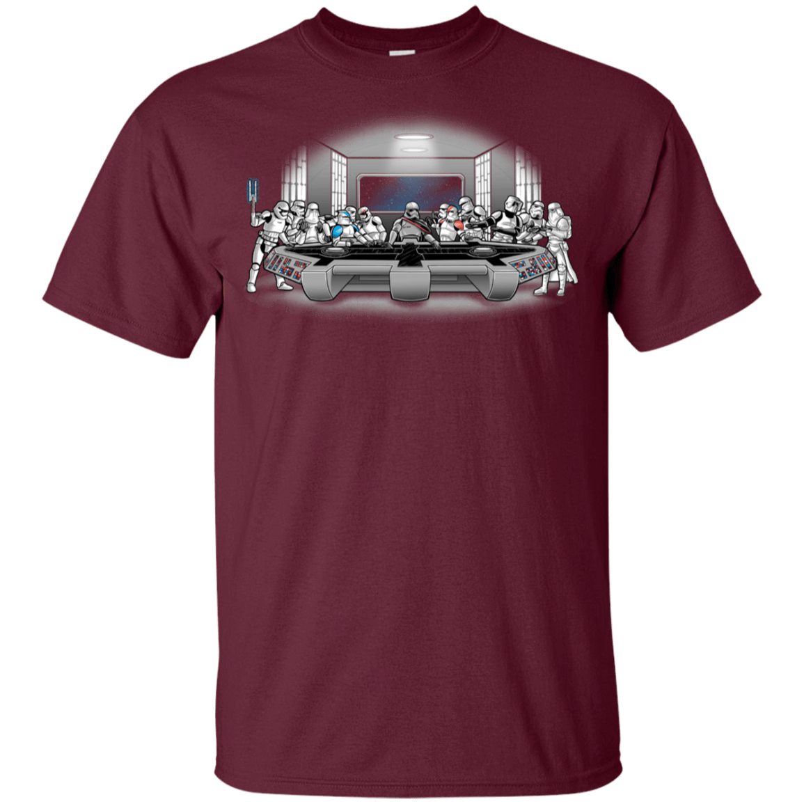 T-Shirts Maroon / YXS Troopers Dinner Youth T-Shirt