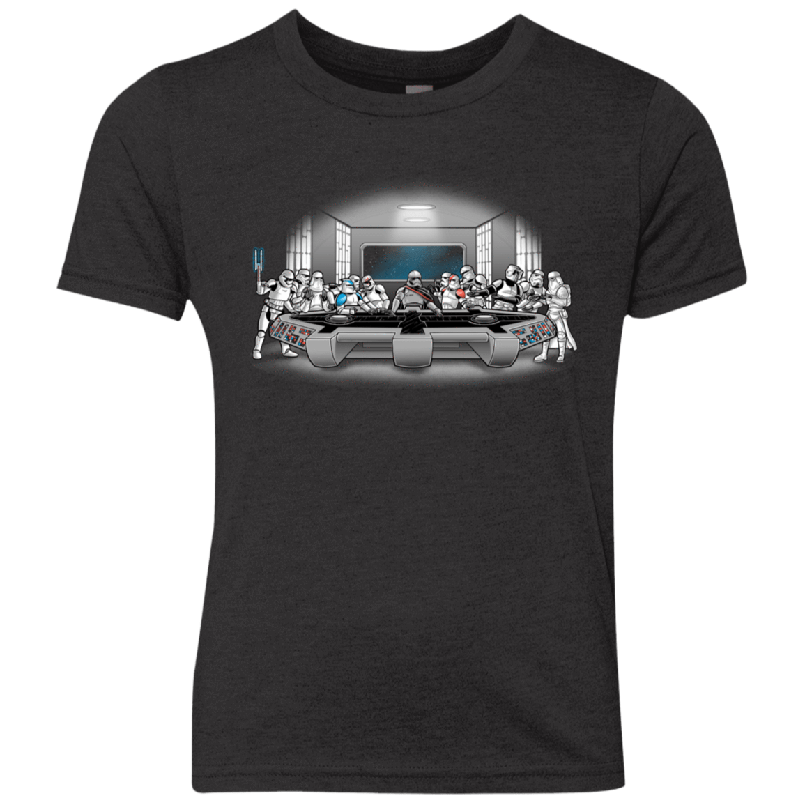 T-Shirts Vintage Black / YXS Troopers Dinner Youth Triblend T-Shirt