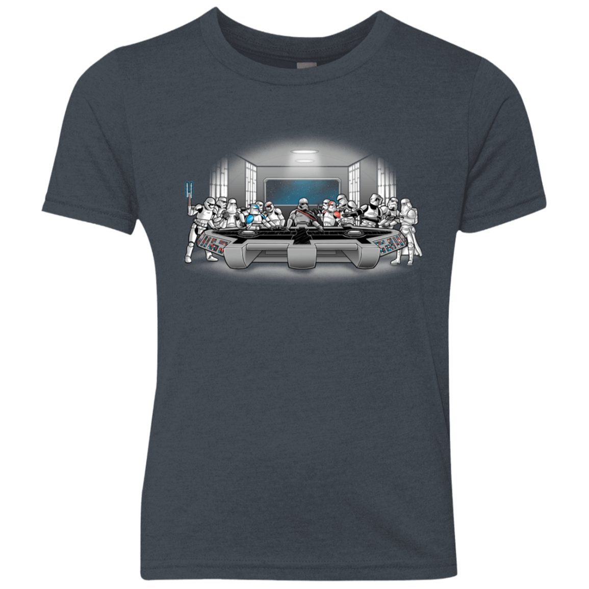 T-Shirts Vintage Navy / YXS Troopers Dinner Youth Triblend T-Shirt