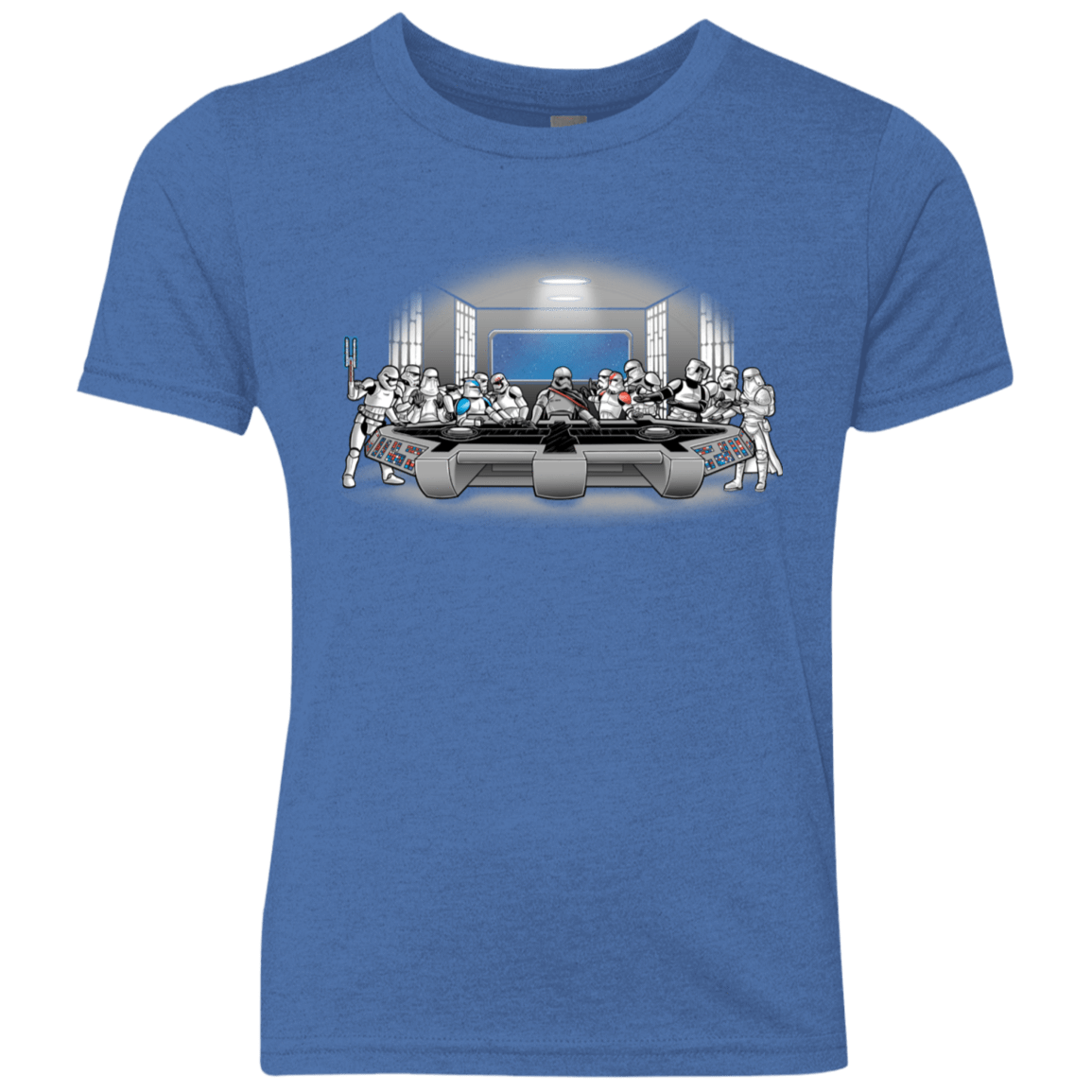 T-Shirts Vintage Royal / YXS Troopers Dinner Youth Triblend T-Shirt