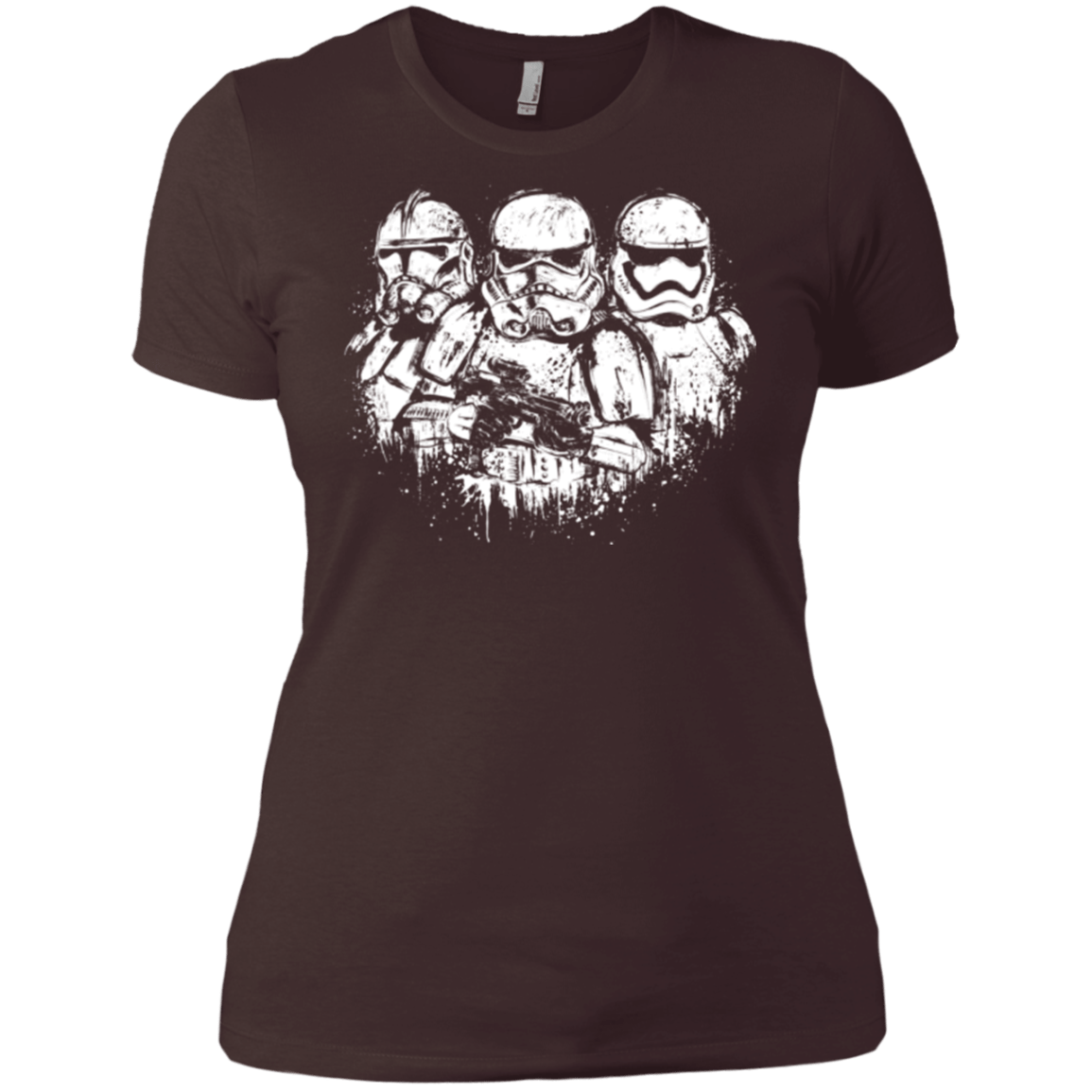 T-Shirts Dark Chocolate / X-Small Troopers Women's Premium T-Shirt