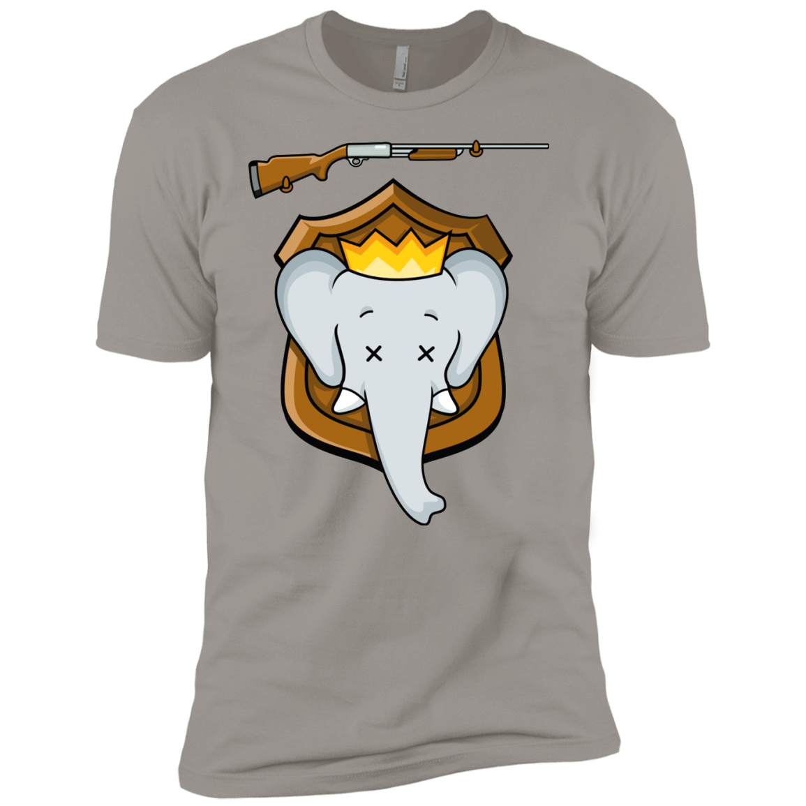 T-Shirts Light Grey / YXS Trophy Babar Boys Premium T-Shirt