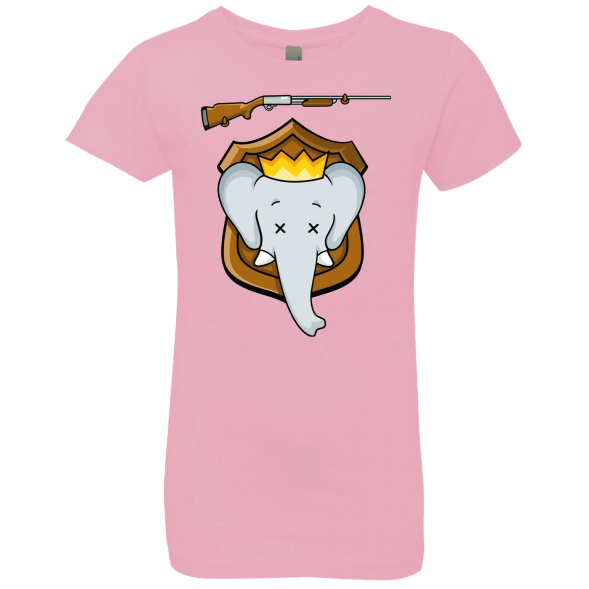 T-Shirts Light Pink / YXS Trophy Babar Girls Premium T-Shirt