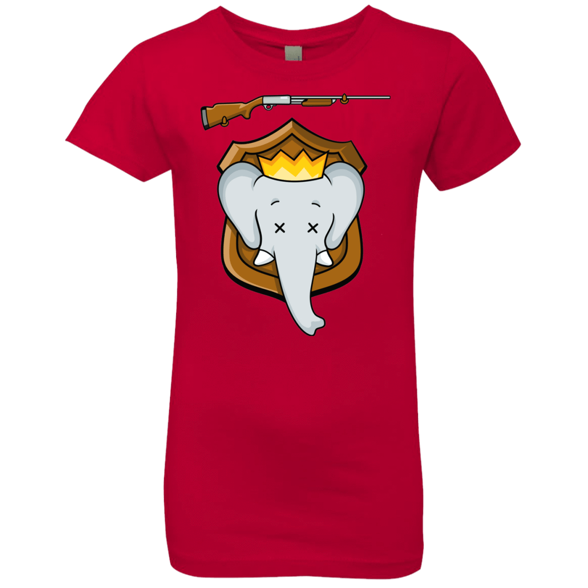 T-Shirts Red / YXS Trophy Babar Girls Premium T-Shirt